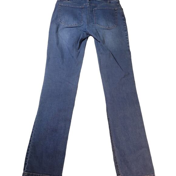 J. Jill Tried & True Slim Leg Stretch Blue Denim Jeans Women’s Size 2 EUC - Picture 3 of 7